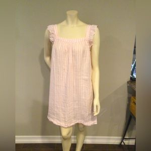 NWT Vineyard Vines Linen Dress Lg.